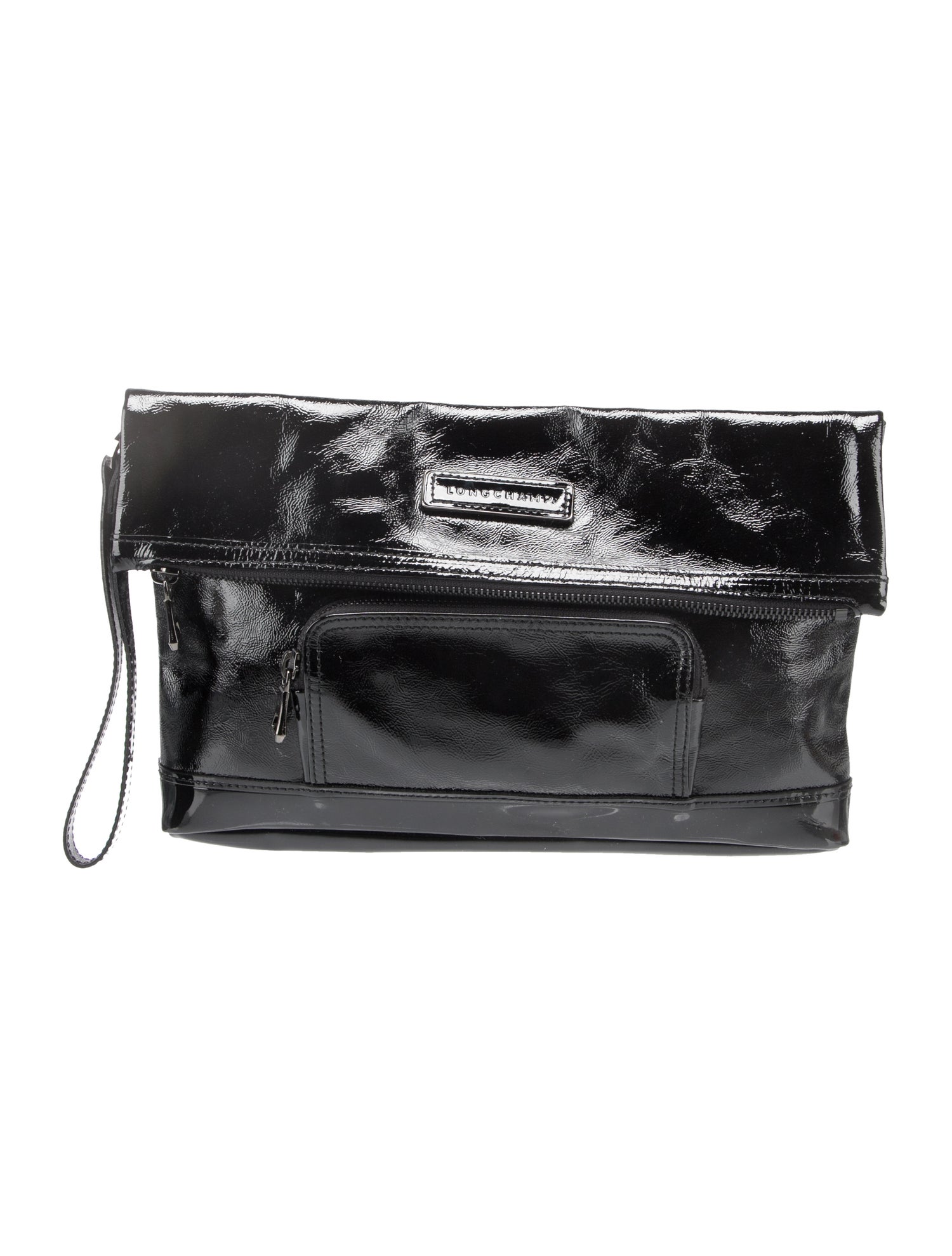 Longchamp Patent Leather Clutch