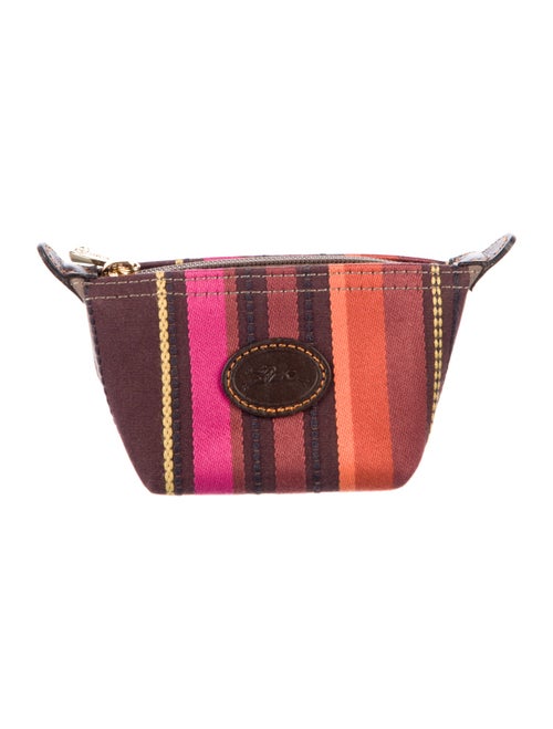 Longchamp Canvas Printed Coin Pouch