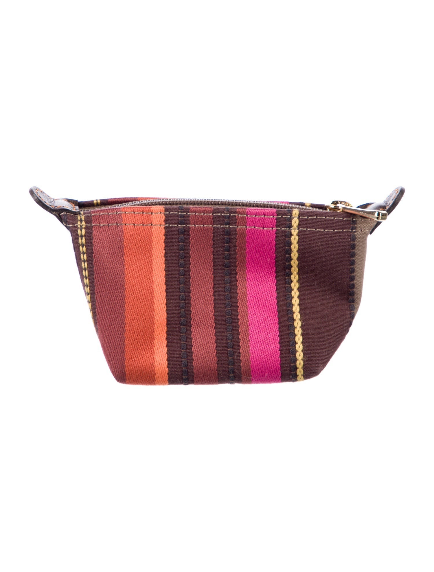 Longchamp Canvas Printed Coin Pouch