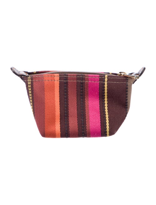 Longchamp Canvas Printed Coin Pouch