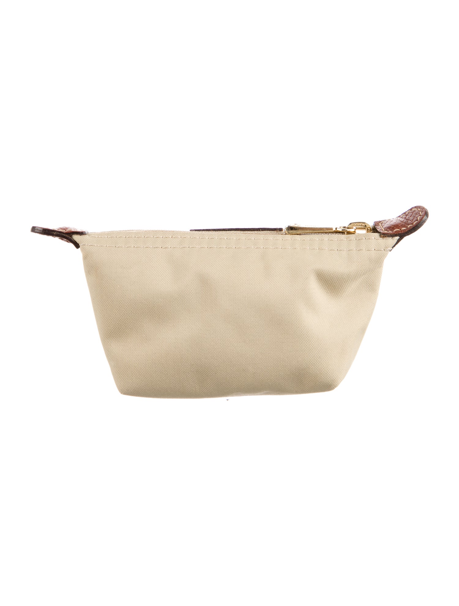 Longchamp Nylon Colorblock Pattern Wallet