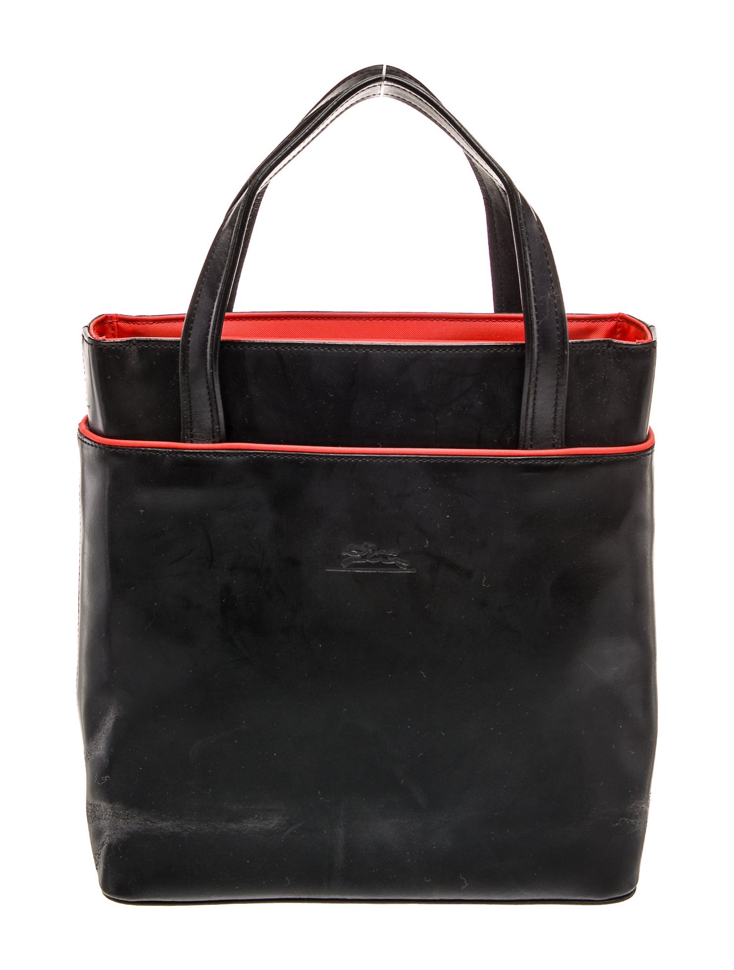 Longchamp Leather Top Handle Bag