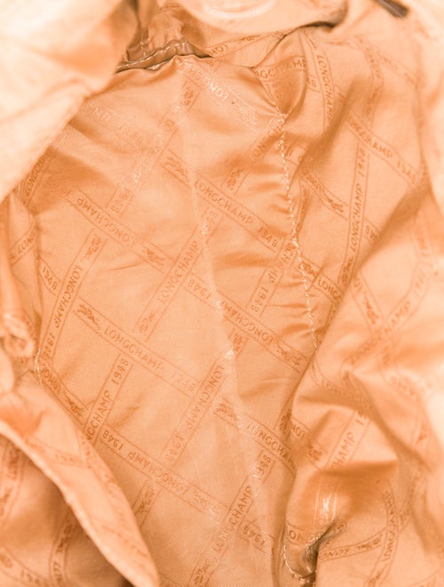 Longchamp Canvas Shoulder Bag