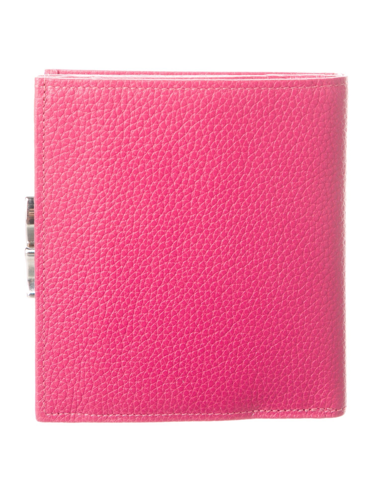 Longchamp Leather Compact Wallet