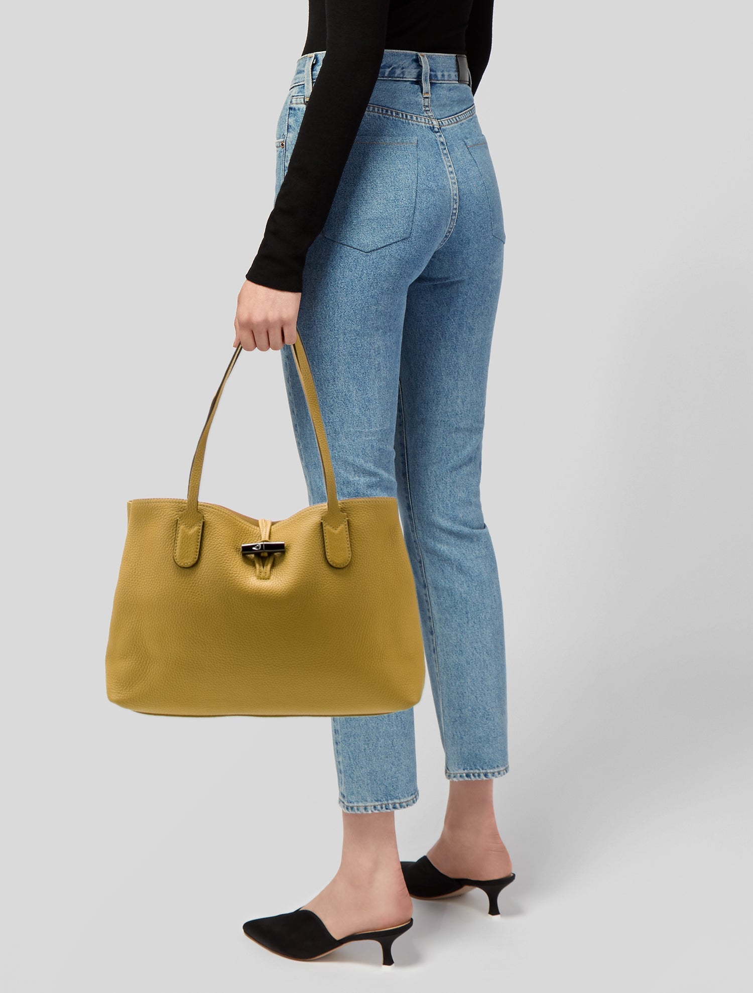 Longchamp Leather Tote