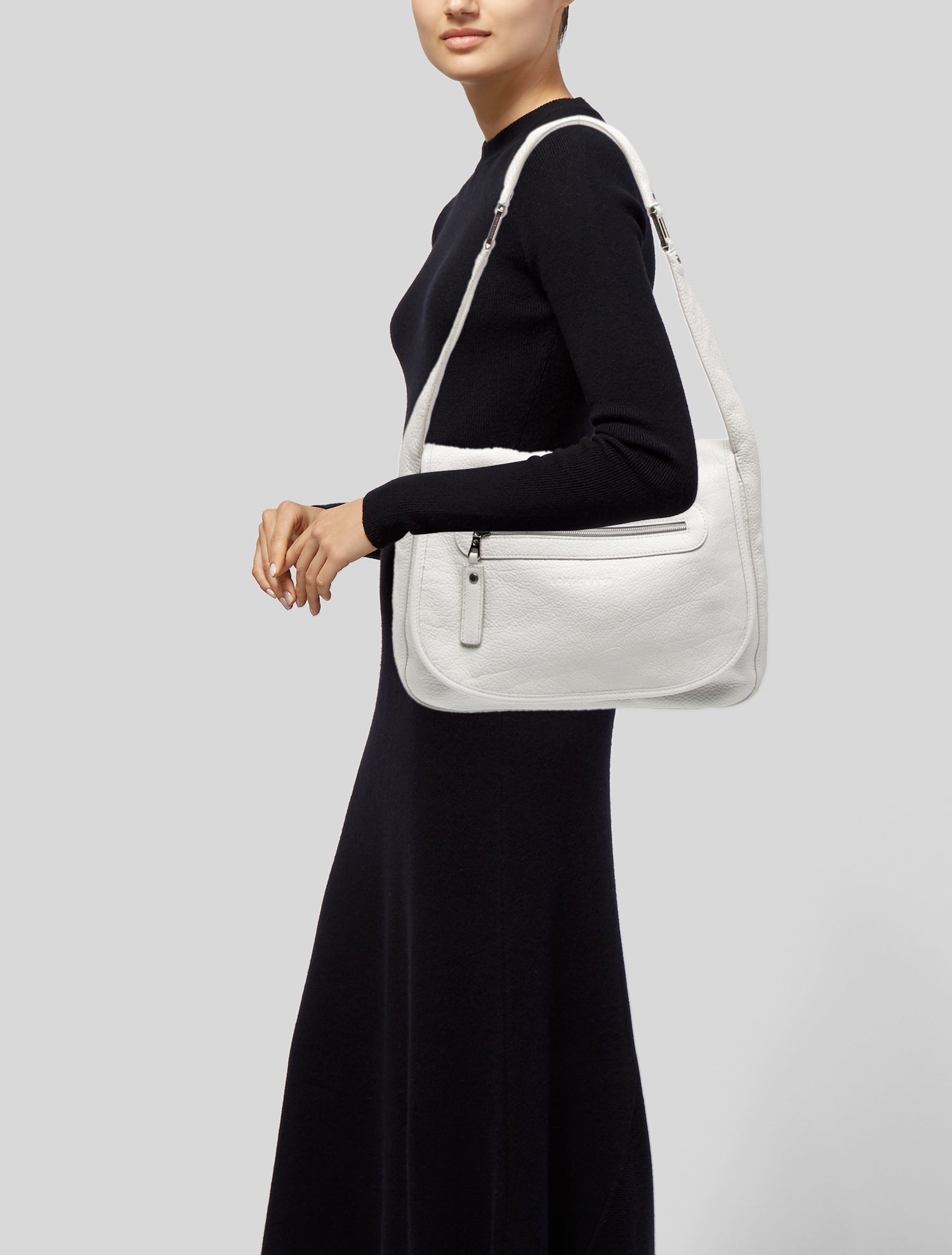 Longchamp Leather Shoulder Bag