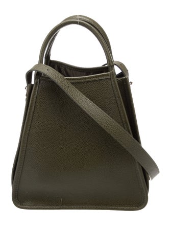Longchamp Leather Bucket Bag