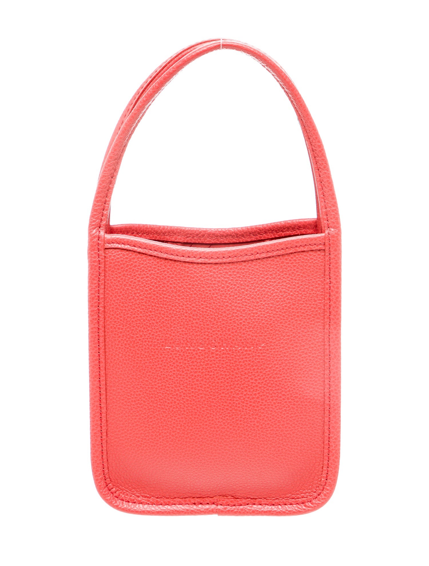 Longchamp Leather Top Handle Bag