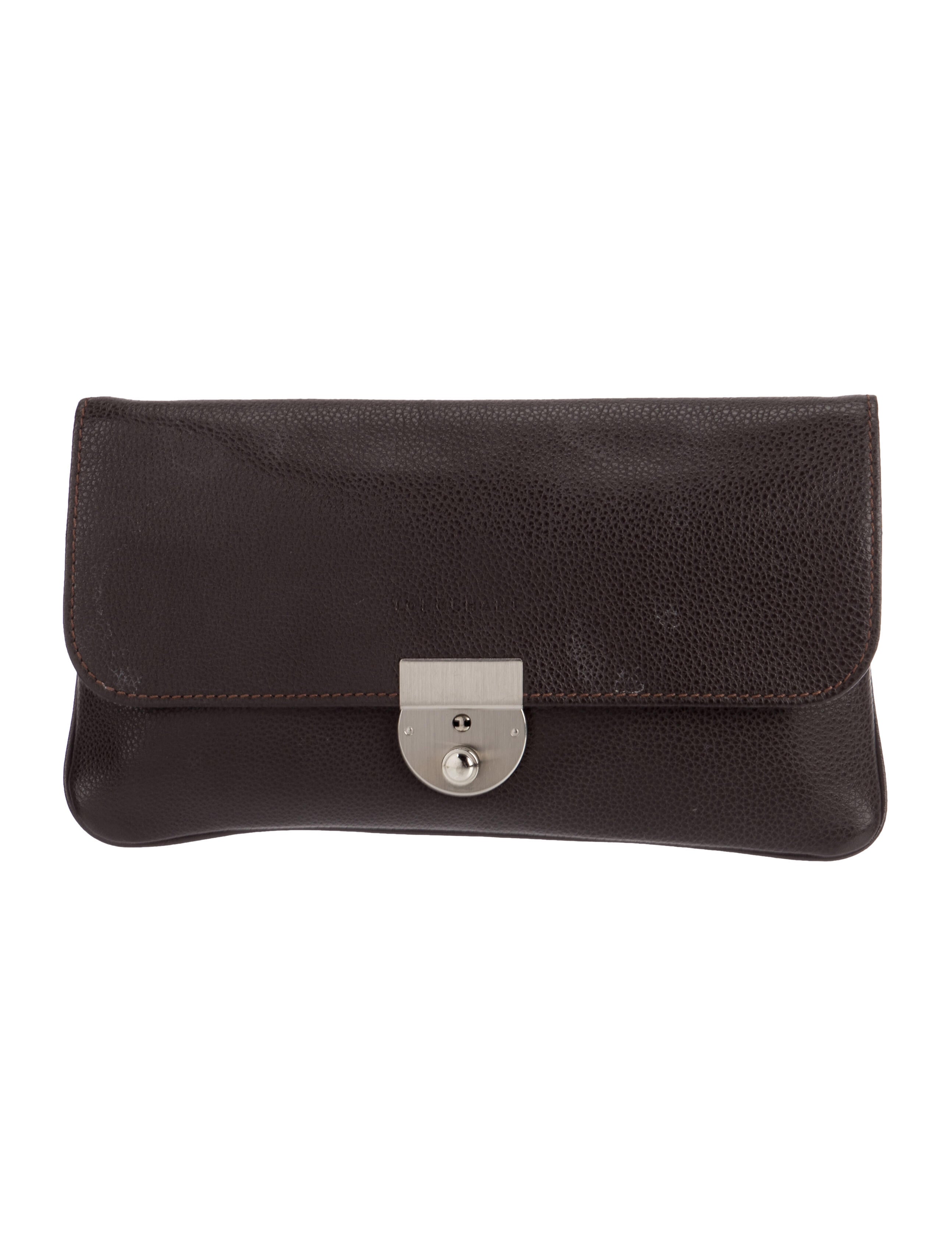 Longchamp Leather Clutch