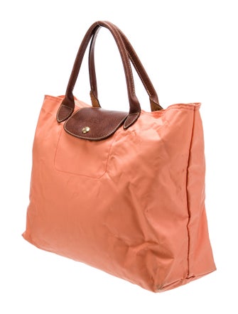 Longchamp Nylon Top Handle Bag