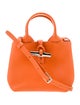 Longchamp Leather Top Handle Bag