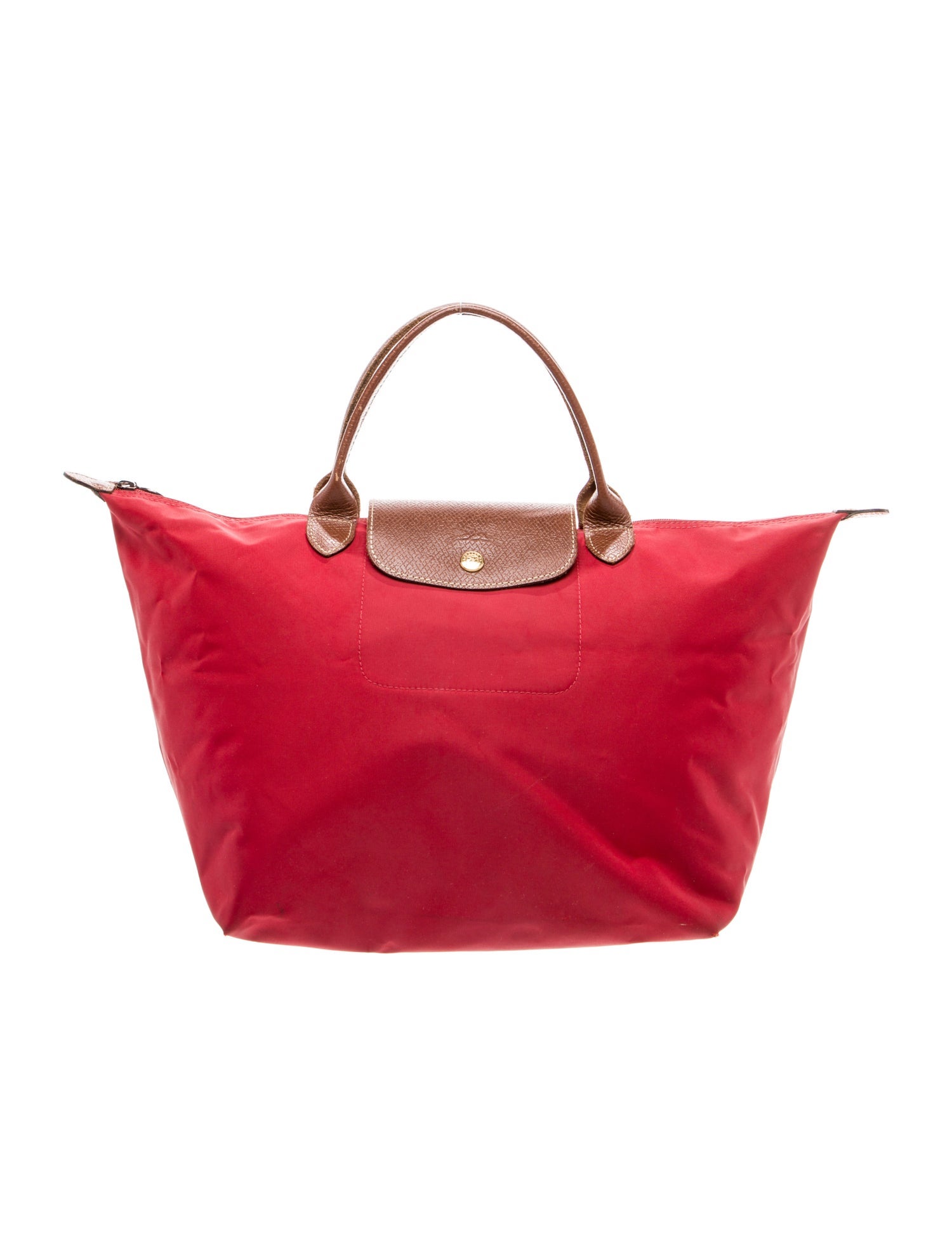 Longchamp Nylon Top Handle Bag Large