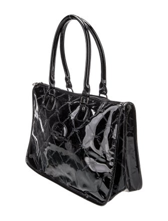 Longchamp Patent Leather Shoulder Bag