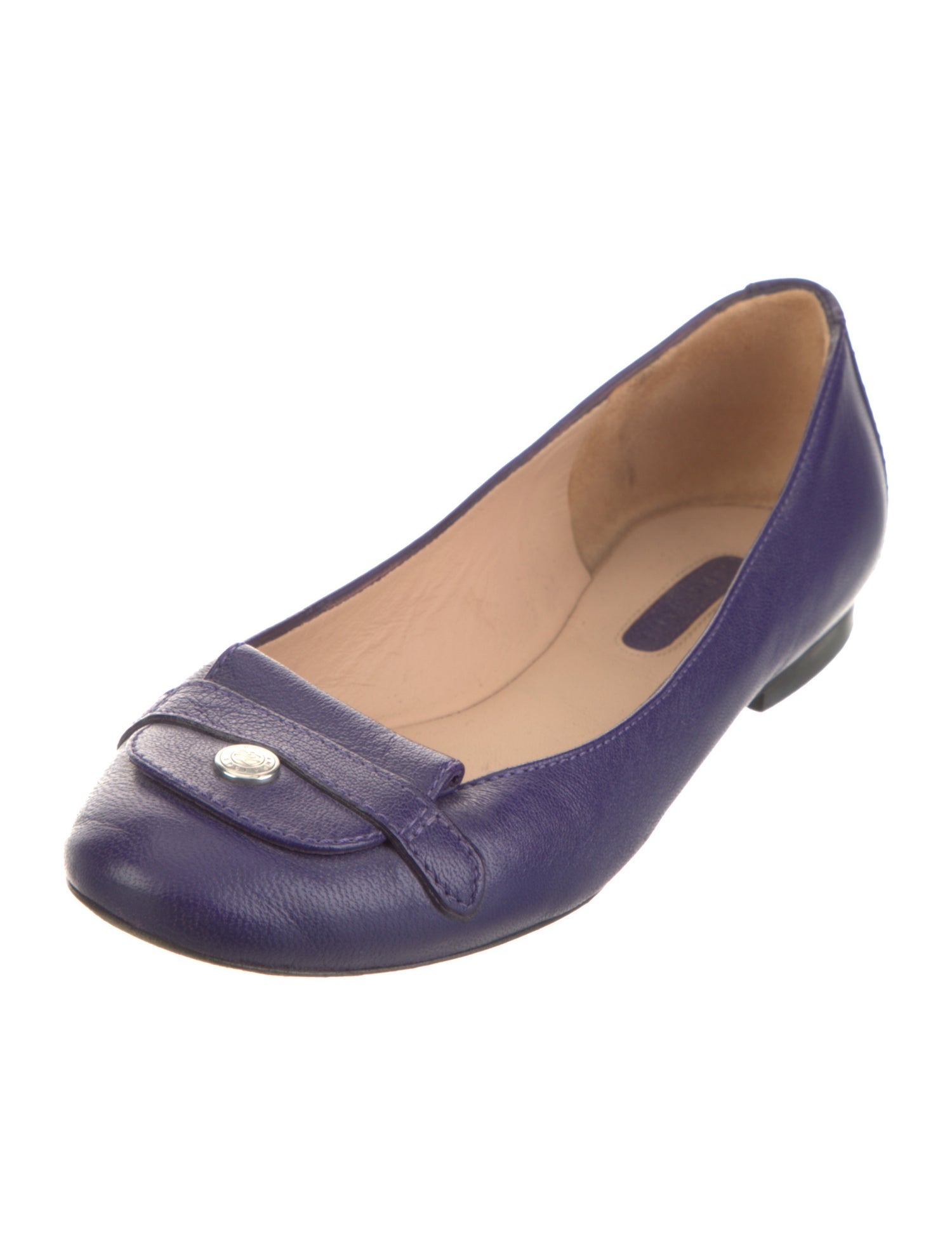 Longchamp Leather Ballet Flats