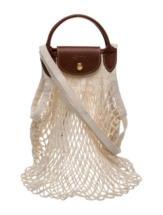 Longchamp Leather Shoulder Bag Medium