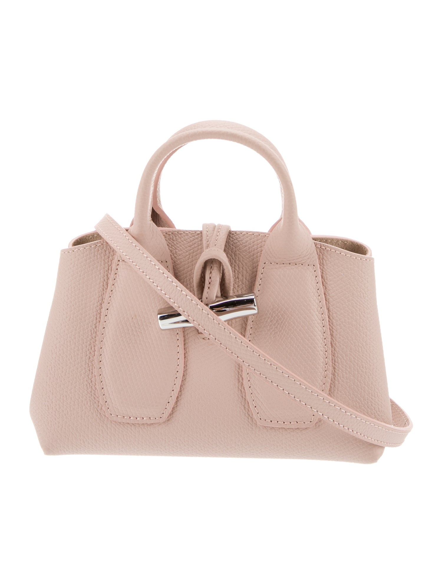 Longchamp Leather Roseau XS