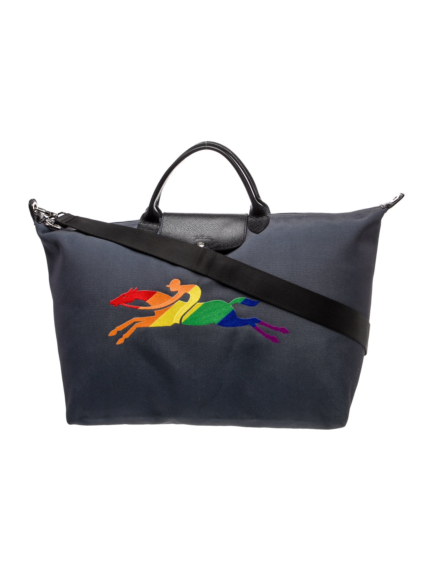 Longchamp Nylon Weekender Bag