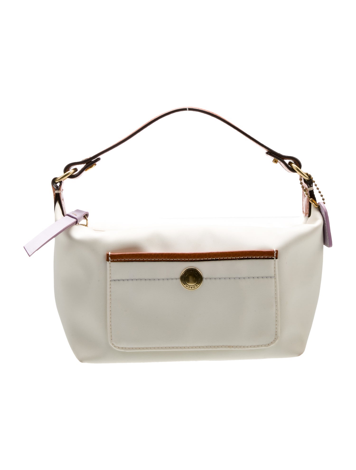 Coach Leather Top Handle Bag