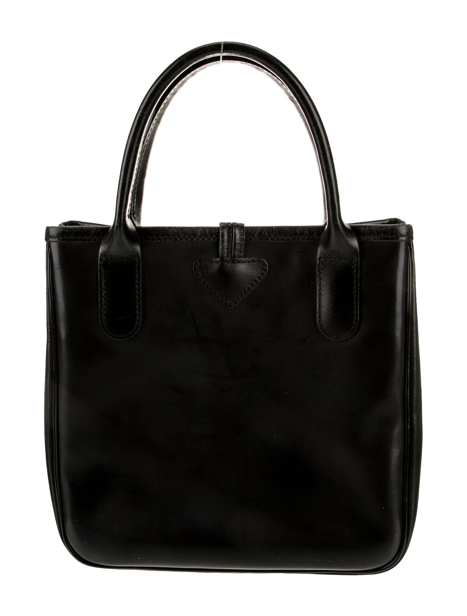 Longchamp Leather Top Handle Bag