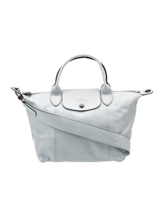 Longchamp Leather Top Handle Bag