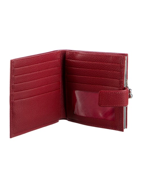 Longchamp Le Foulonne Compact French Leather Compact Wallet