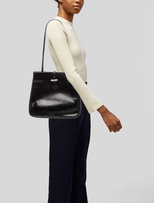Longchamp Leather Shoulder Bag
