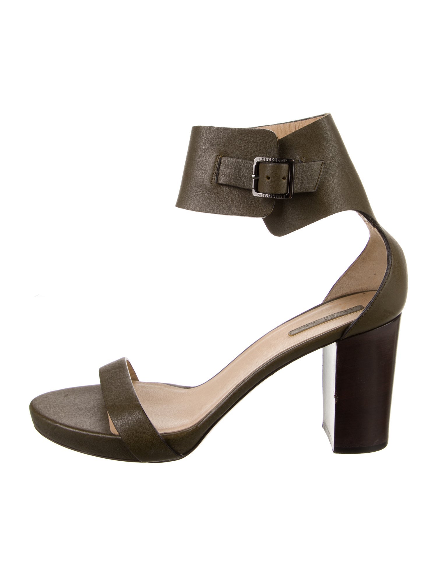 Longchamp Leather Sandals
