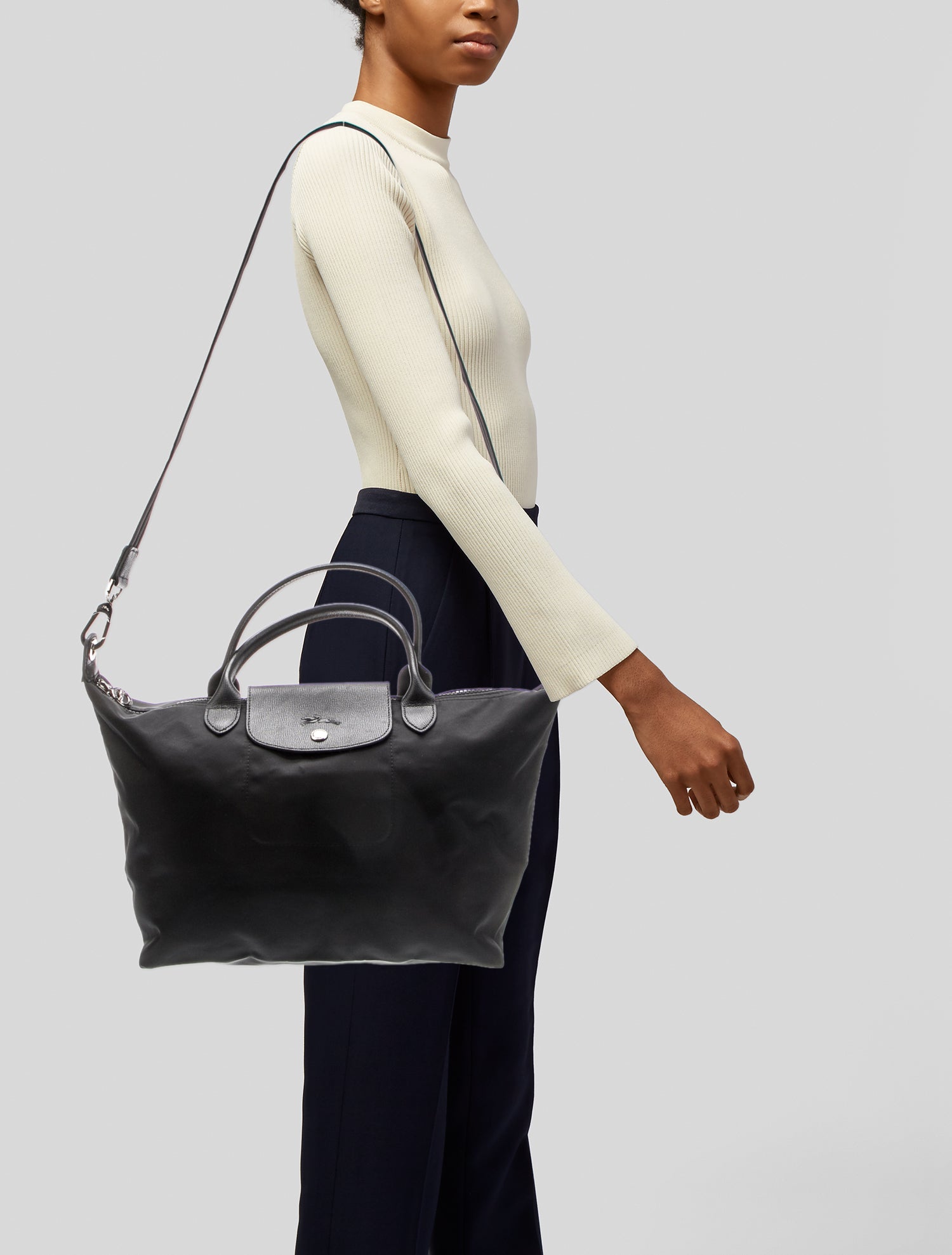 Longchamp Nylon Weekender Bag