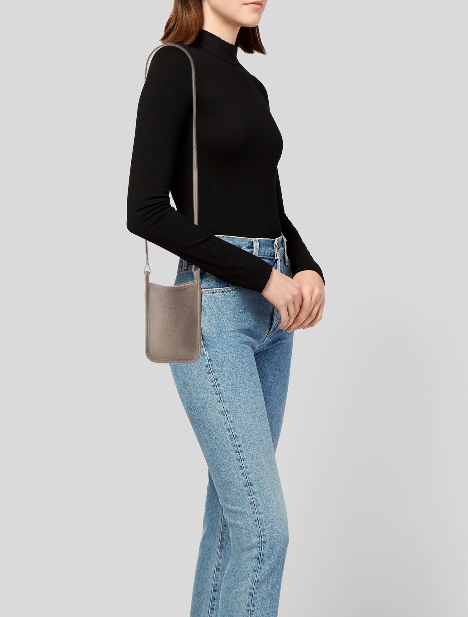 Longchamp Leather Shoulder Bag