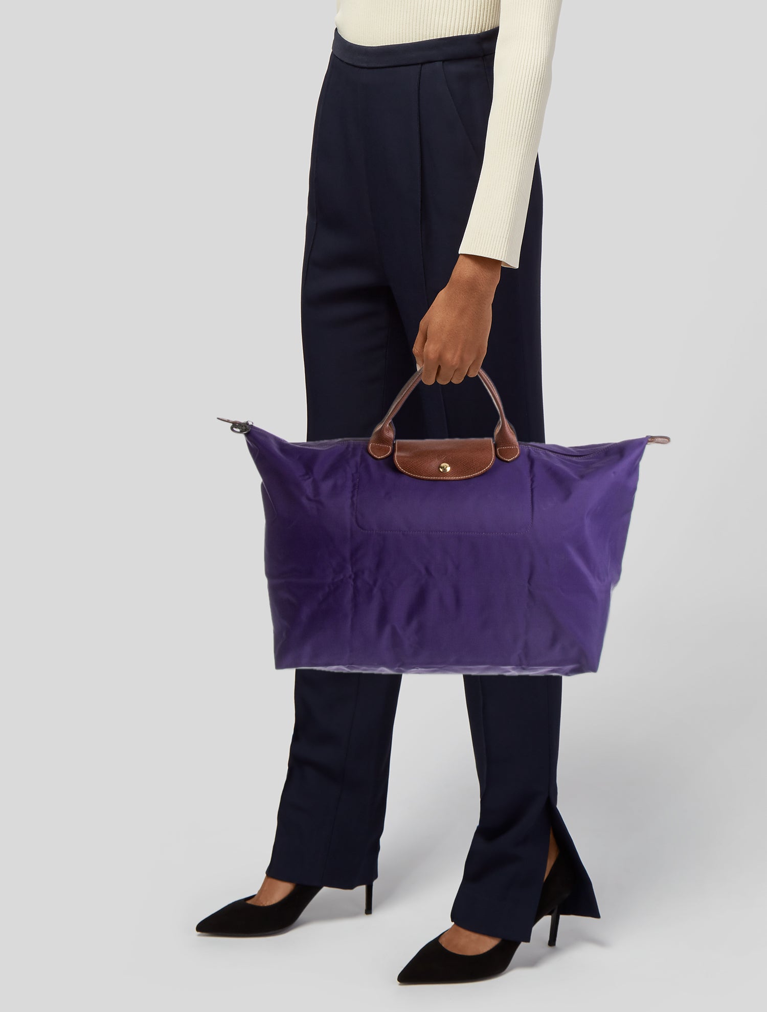 Longchamp Nylon Weekender Bag