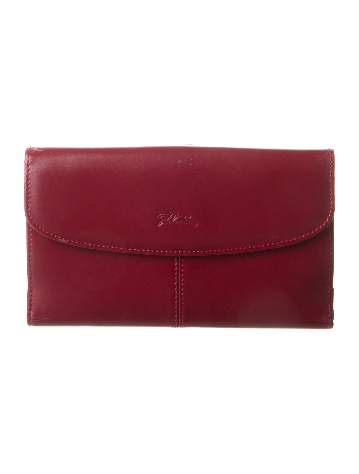 Longchamp Leather Trifold Wallet