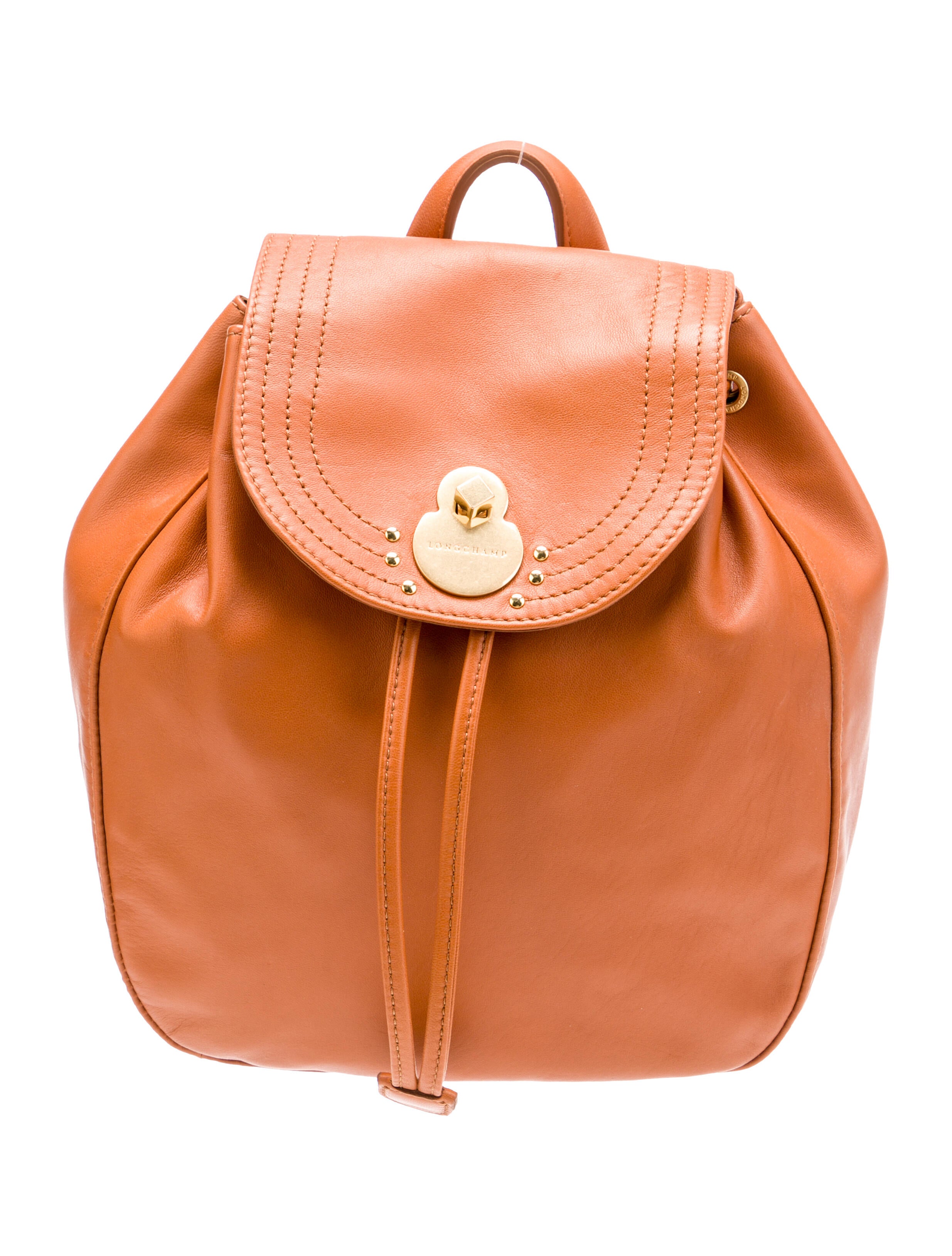 Longchamp Leather Backpack
