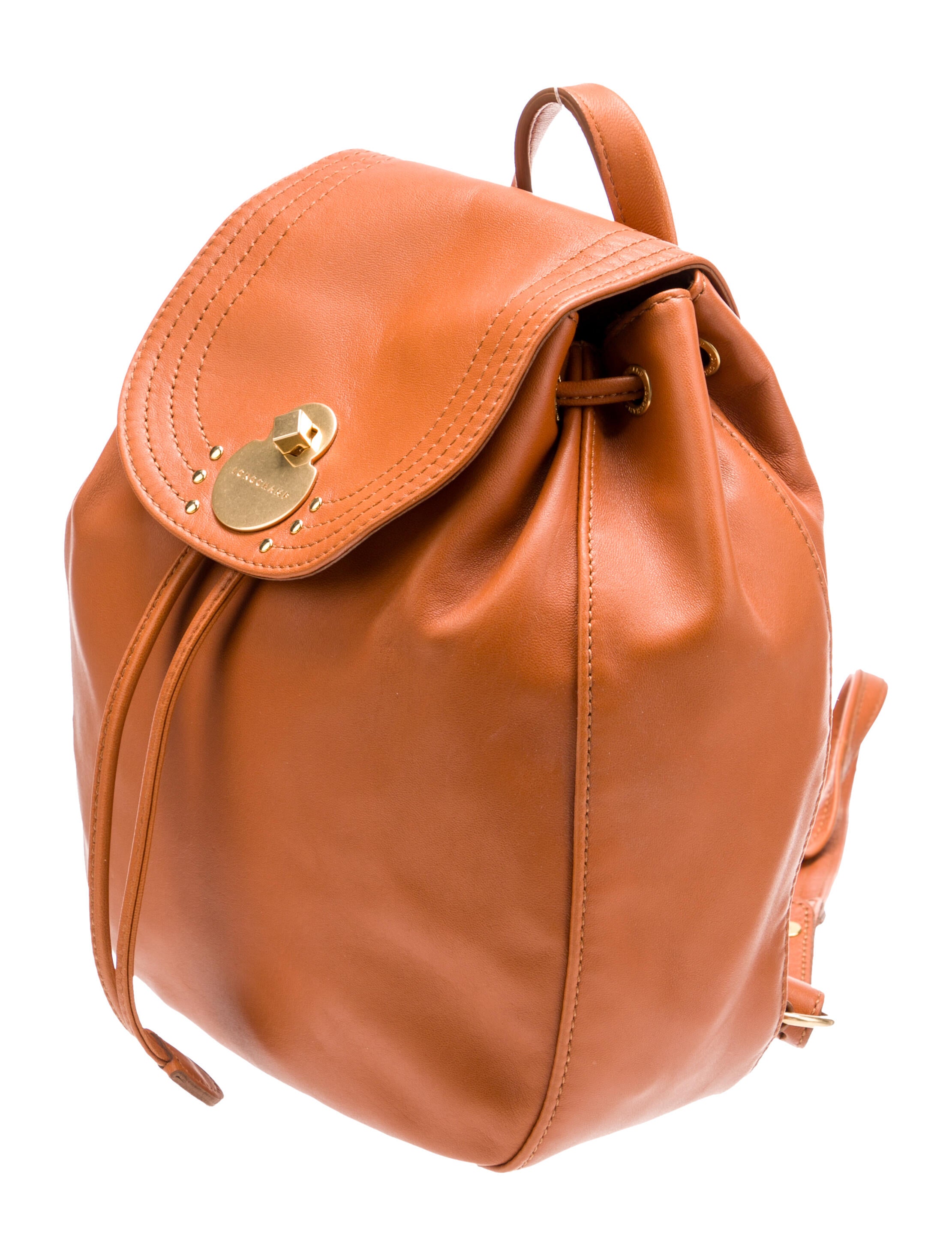 Longchamp Leather Backpack