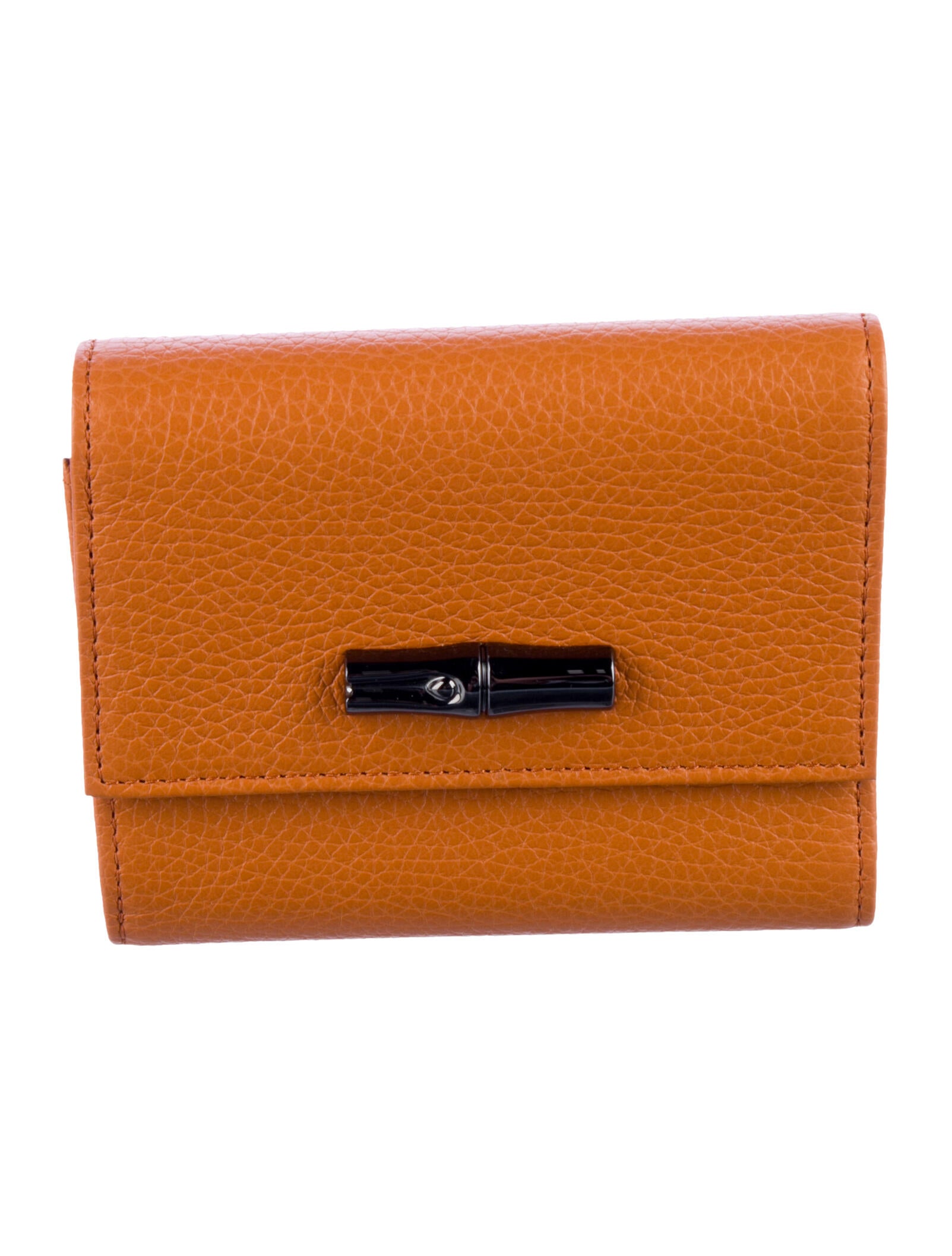 Longchamp Leather Trifold Wallet