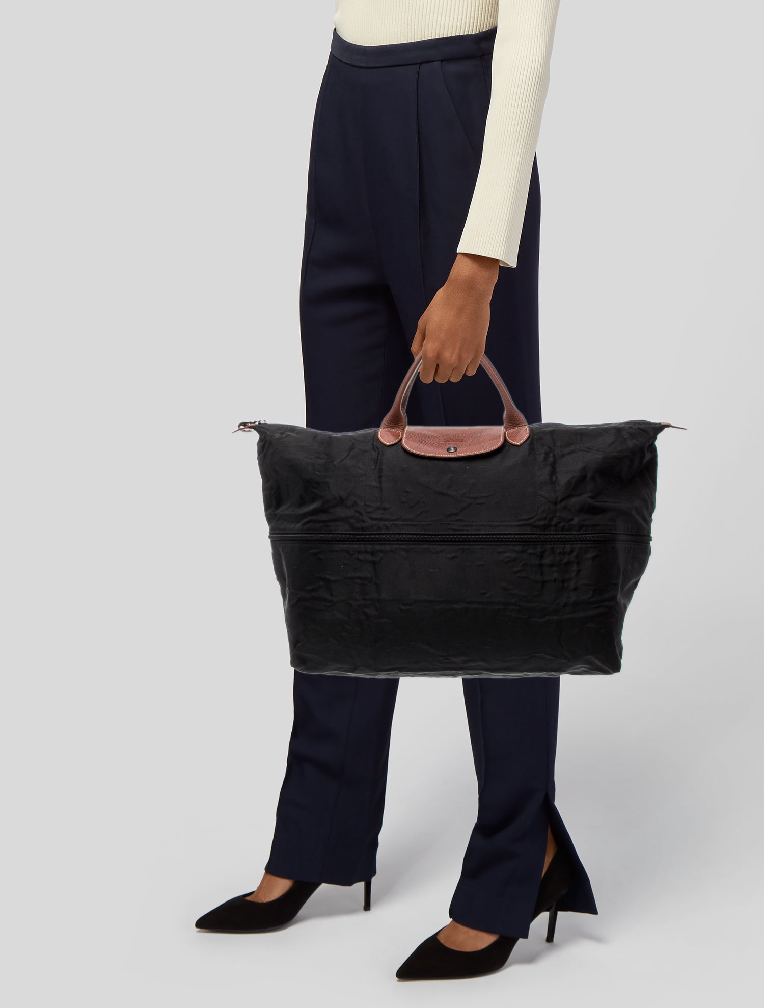 Longchamp Nylon Weekender Bag