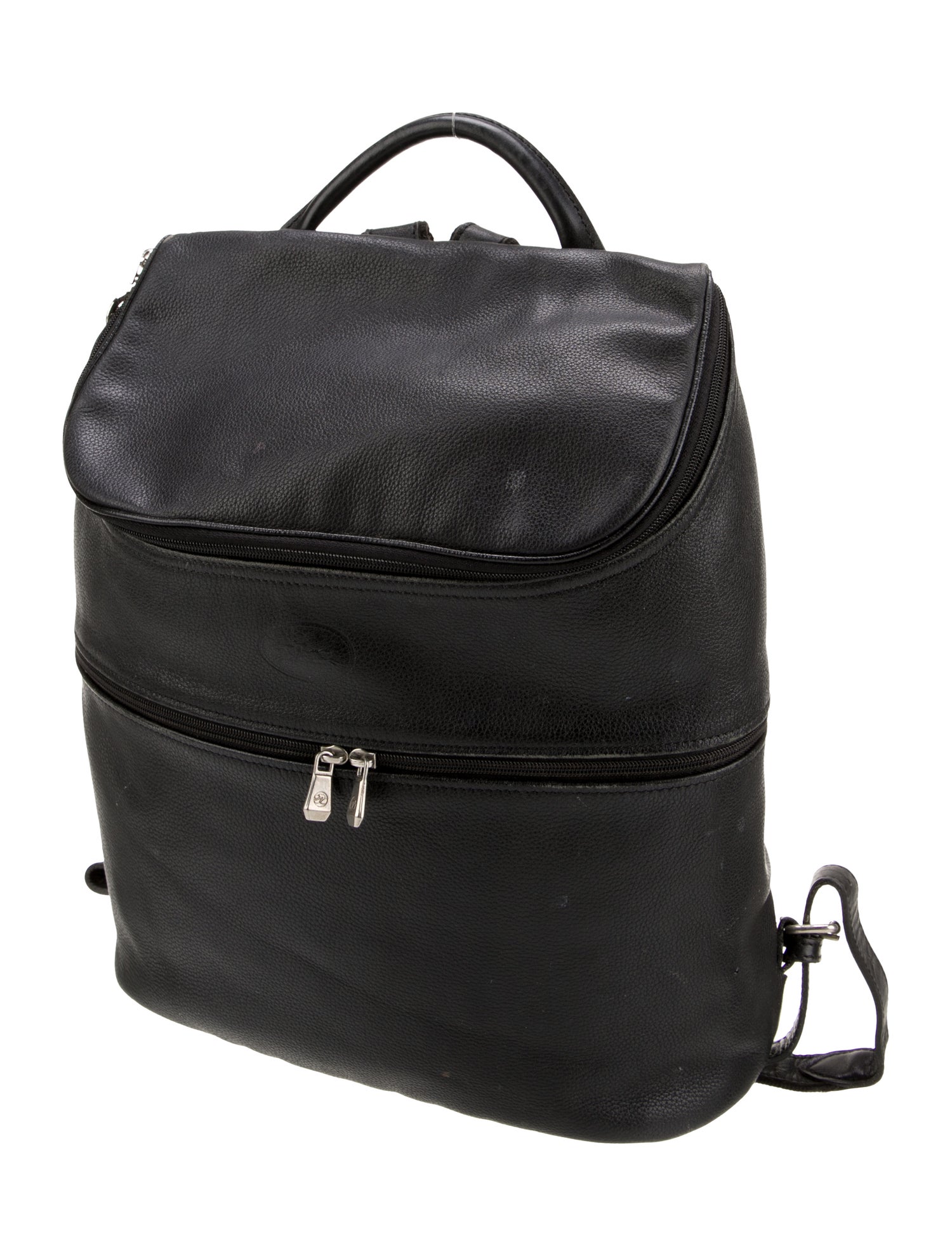 Longchamp Leather Backpack