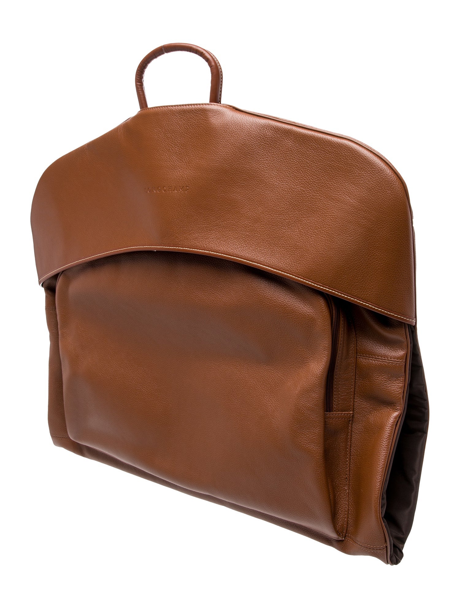 Longchamp Leather Garment Bag