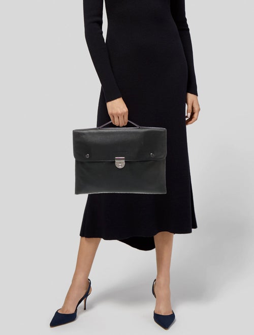 Longchamp Leather Briefcase