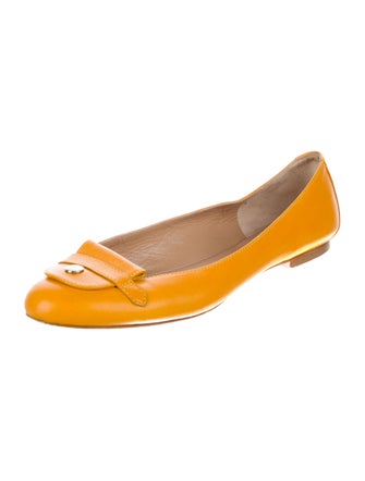 Longchamp Leather Flats