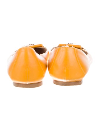 Longchamp Leather Flats