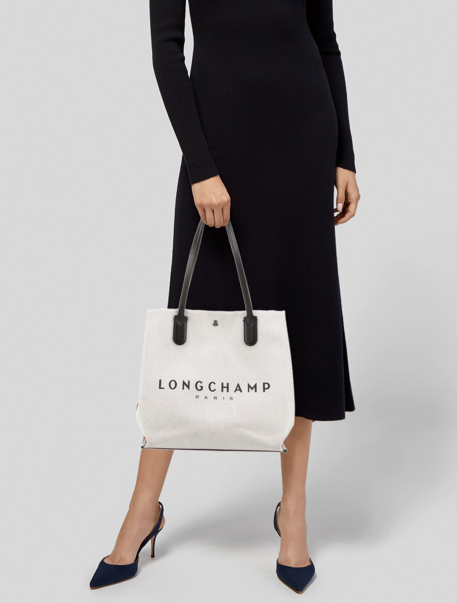 Longchamp Canvas Tote