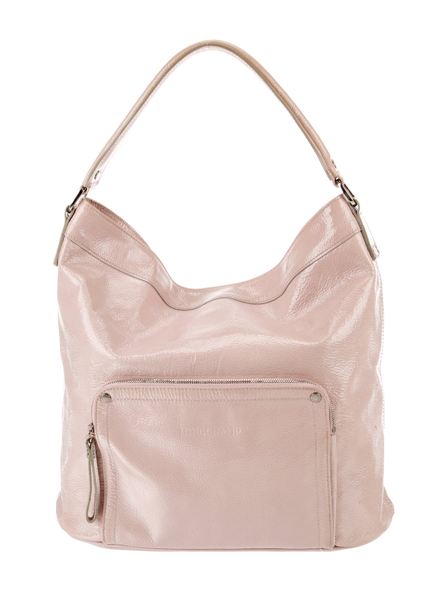 Longchamp Patent Leather Hobo