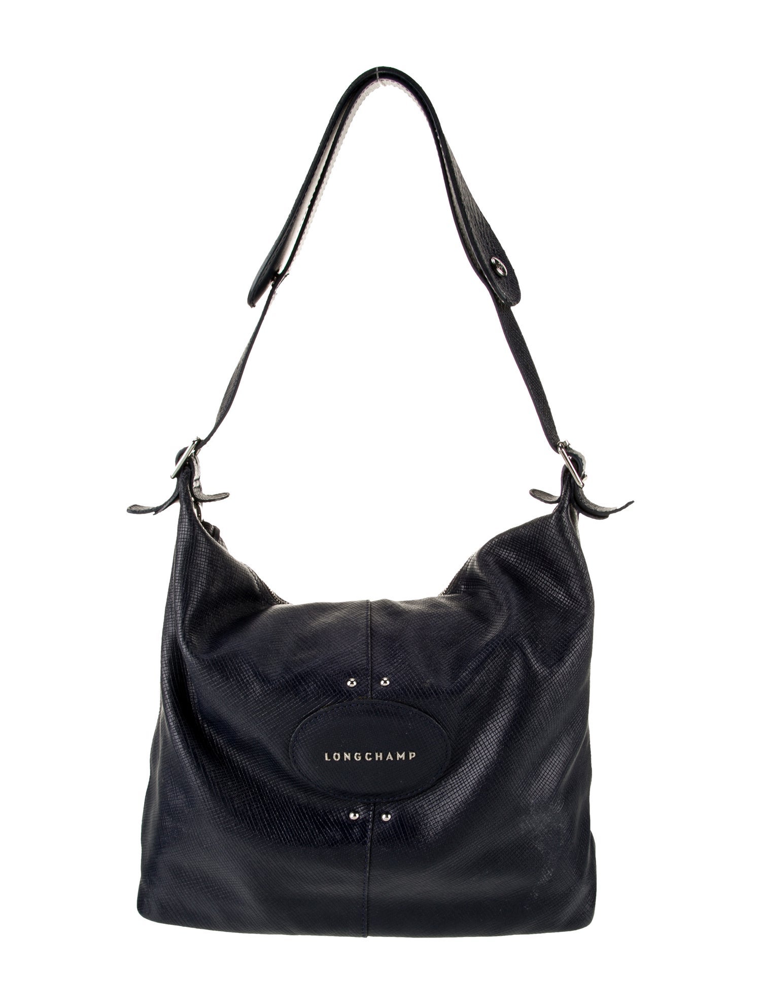 Longchamp Leather Top Handle Bag