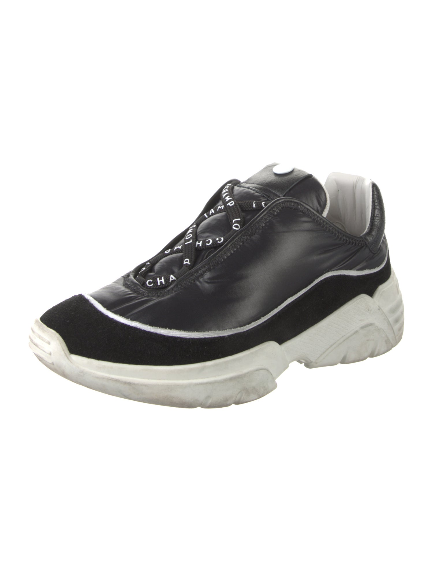 Longchamp Leather Chunky Sneakers