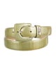 Longchamp Patent Leather Belt