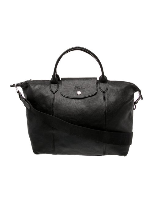 Longchamp Leather Top Handle Bag