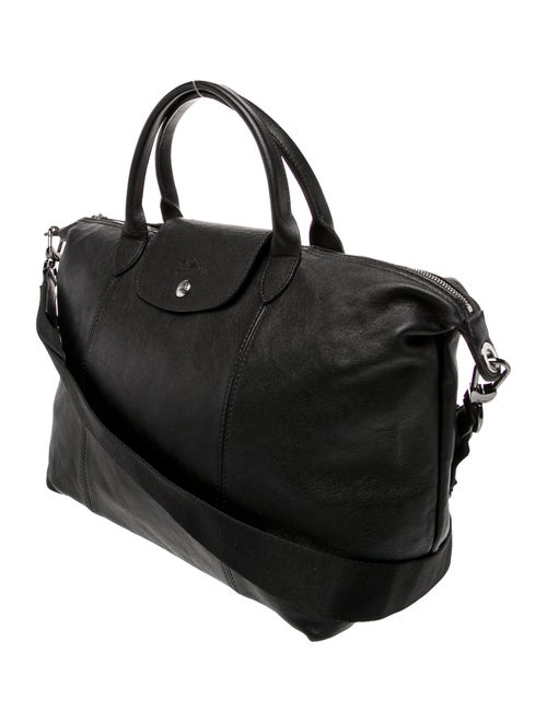 Longchamp Leather Top Handle Bag