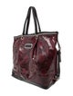 Longchamp Embossed Leather Tote