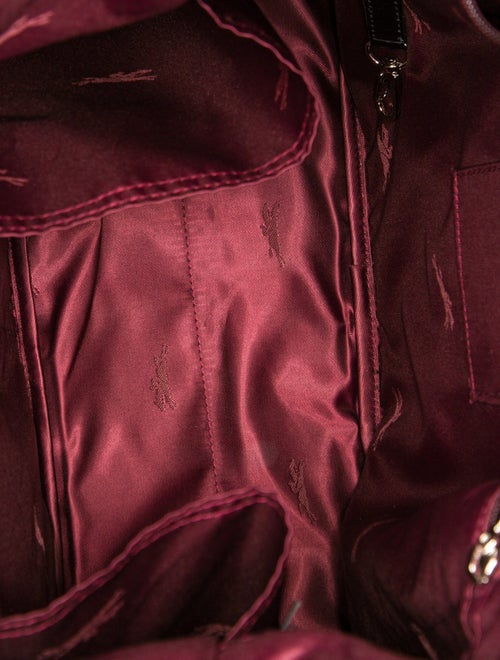 Longchamp Embossed Leather Tote