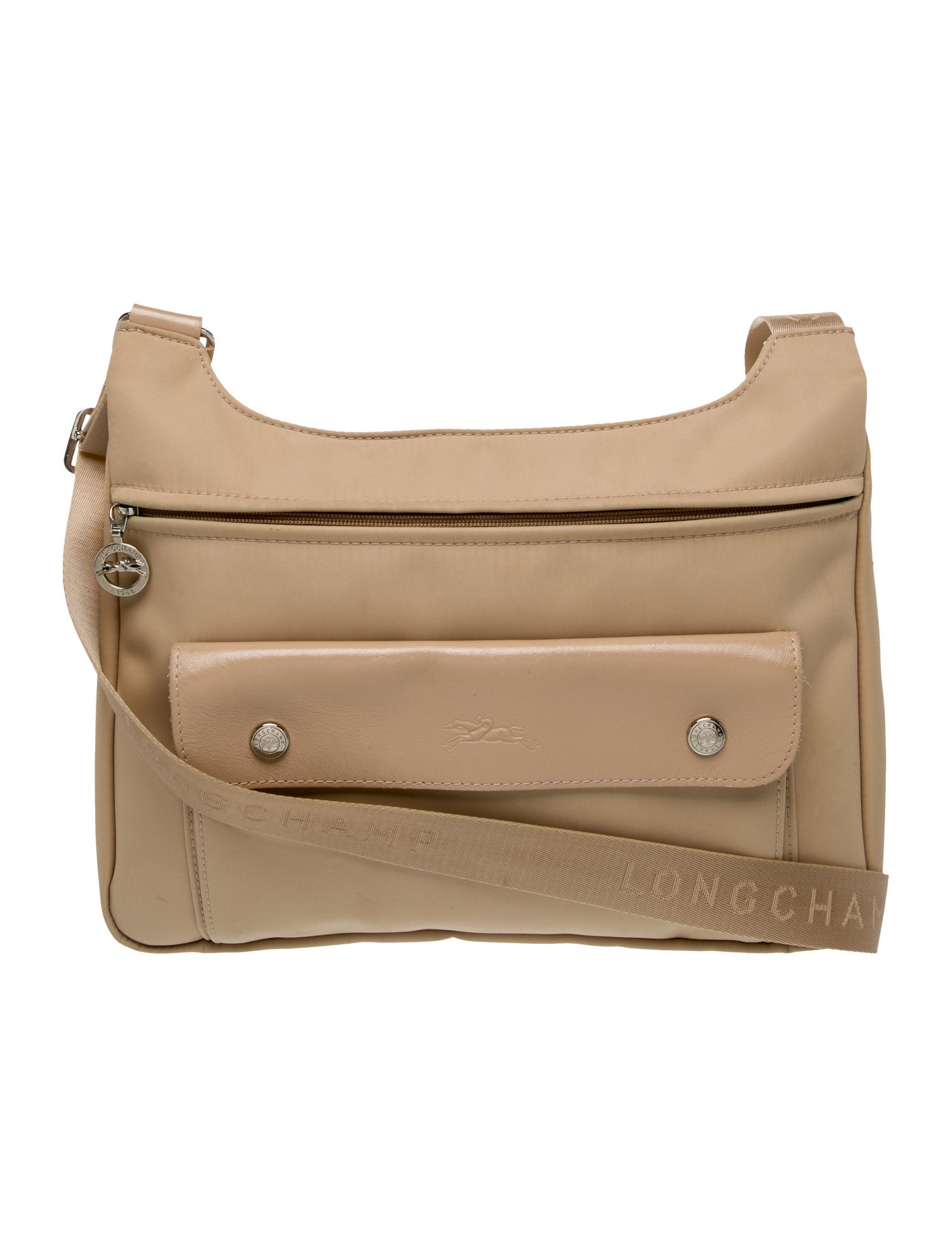 Longchamp Nylon Messenger Bag